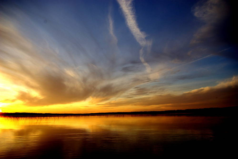 Sunset at Jessie Lake